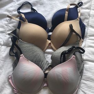 4 victoria’s secret bras
